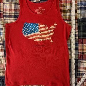 Red flag 100% organic cotton shirt